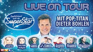 Deutschland sucht den Superstar – Live on Tour DSDS-Stars live erleben!