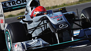 Schumi Sechster - Glock im Pech