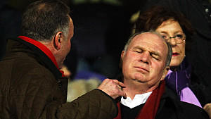 Hoeneß konnte nicht hinsehen