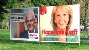 Spannendes Duell: Regierung und Opposition gleichauf Leichte Verluste für die SPD