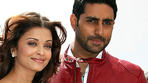 Bollywood-Brangelina: Flotter Dreier rein beruflich Aishwarya Rai und Abishek Bachchan Cannes 2010