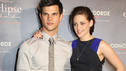 Taylor Lautner und Kristen Stewart im Talk 'Eclipse'-Pressekonferenz in Berlin
