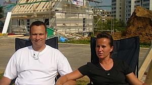 Planung, Baustelle, Einzug