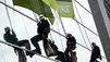 Greenpeace 'entert' CDU-Zentrale