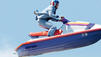 Schwei&szlig; als Energy-Drink oder Bungee-Action in einem randvollen Dixie-Klo.