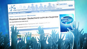 DSDS ist jetzt auch bei wer-kennt-wen