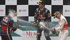 Siegesserie gestoppt: Hamilton macht Vettel nass