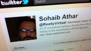 Pakistani twitterte Bin Ladens Tötung - ohne es zu wissen Sohaib Athar twitterte Osamas Tötung