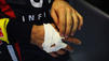 Hamilton top - Vettels Hand bandagiert