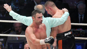 Klitschko: "Adamek war nicht gut genug" Für Vitali Klitschko war Tomasz Adameks Leistung "einfach nicht gut genug"