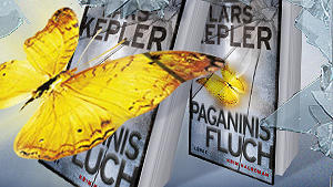 Schwedisches Autorenduo präsentierte neuen Roman Autorenduo Lars Kepler in Begleitung von Star-Violinist Kirill Troussov