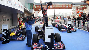 Südkorea-GP: Vettel führt Red Bull zum nächsten WM-Titel Sebastian Vettel