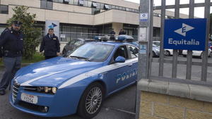 Italienische Anarchisten bekennen sich zu Anschlägen Hier wurde eine zweite Bombe der FAI gezündet.