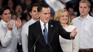 Republikaner Romney triumphiert bei zweiter US-Vorwahl Romney triumphiert bei zweiter US-Vorwahl