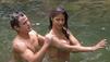 Dschungelcamp 2012: Micaela Sch&auml;fer und Rocco Stark baden im See