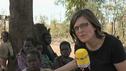 RTL-Reporterin Nicole Macheroux-Denault in Afrika