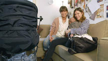 Babybesuch am GZSZ-Set Lena Ehlers: Babybesuch am GZSZ-Set