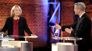 Sparen ist Trumpf im NRW-Wahlkampf TV-Duell im NRW-Wahlkampf.