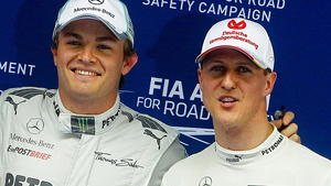 Rosberg will mit Schumi fahren Nico Rosberg, Michael Schumacher, Mercedes, Formel 1