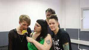 Gossip im Interview mit RTL Musik Wir trafen Gossip Backstage vor ihrem Auftritt in Dortmund