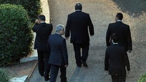 Griechen-Treffen endet ergebnislos Die Chefs der wichtigsten Parteien in Griechenland