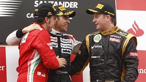 Räikkönen: Benzin ist das Problem Fernando Alonso, Pastor Maldonado, Kimi Räikkönen