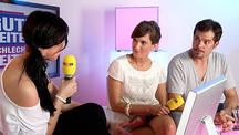 Die GZSZ-Stars über Partys und Musik-Geschmäcker Isabell Horn und Daniel Fehlow im GZSZ-Videochat