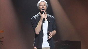 Roman Lob beim ESC 2012