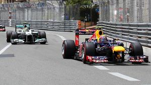 Monaco-GP: Webber triumphiert im Fürstentum Mark Webber, Nico Rosberg, Monaco, Formel 1