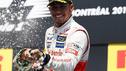 Lewis Hamilton, McLaren, feiert seinen Sieg beim Kanada-GP 2012