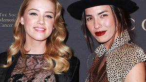 Amber Heard trennt sich von Freundin Trennte sich Amber Heard wegen Johnny Depp?