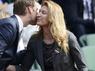 Prinz William busselt Steffi Graf in Wimbledon