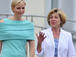 F&uuml;rstin Charlene und First Lady Daniela Schadt verstehen sich super