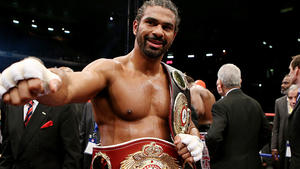 Haye: "Sagt den Klitschkos, Haye ist die Nummer 1" David Haye war nach seinem K.o.-Sieg in Partylaune.