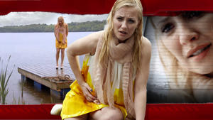 Isabelle ist allein am See und die Wehen setzen ein AWZ: Isabelle allein am See
