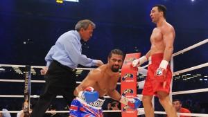 Haye; Klitschko