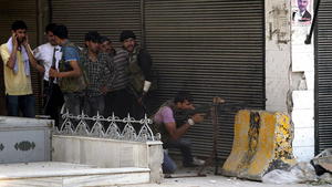 Syrien: Regierungstruppen starten Luftangriffe auf Aleppo Syrien, Krieg, Aleppo, Massaker