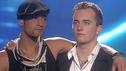 DSDS Gewinner 2007 Mark Medlock und Zweitplatzierter Martin Stosch