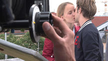Jascha Rust über Zac und Claire Backstage beim Dreh mit Jascha Rust