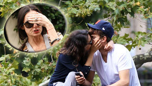 Kutcher und Kunis knutschen - Demi Moore leidet Ashton Kutcher und Mila Kunis sind im Liebesglück, während Demi Moore leidet.