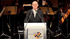 Feiern zum Tag der Deutschen Einheit – Lammert macht sich für europäische Idee stark Tag der Deutschen Einheit, München, Lammert