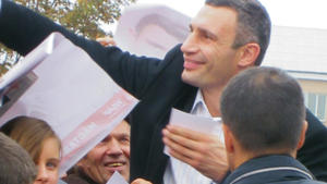 Parlamentswahlen in der Ukraine: Klitschkos schwerster Kampf Klitschko