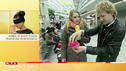 Das Supertalent 2012: Thomas Höschele und Amelie beim Experiment