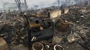Monstersturm 'Sandy': Vier-Meter-Welle hinterlässt Chaos in New York Sandy, Hurrikan, New York, Breezy Point