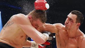 Klitschko tobt sich am Wikinger aus