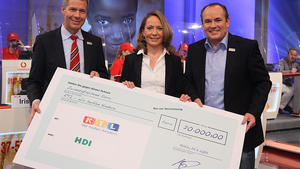 "RTL - Wir helfen Kindern": HDI spendet 20.000 Euro RTL - Wir helfen Kindern: HDI spendet 20.000 Euro