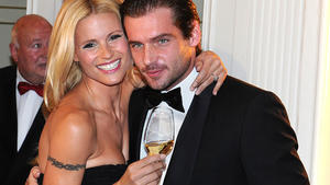 Michelle Hunziker äußert sich zu den Babygerüchten Michelle Hunziker und Tomaso Trussardi