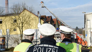 Feuerkatastrophe in Backnang: Sieben Kinder sterben Backnang, Brand
