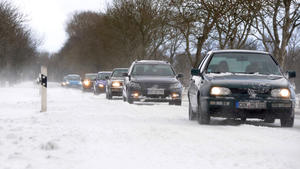 Schnee-Comeback in Deutschland: Im Norden ist alles weiß Winter, Schnee, Wetter