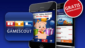 Mit der RTL Gamescout App die besten Spiele Apps auf einen Blick! Das ist die kostenlose RTL Gamescout App: